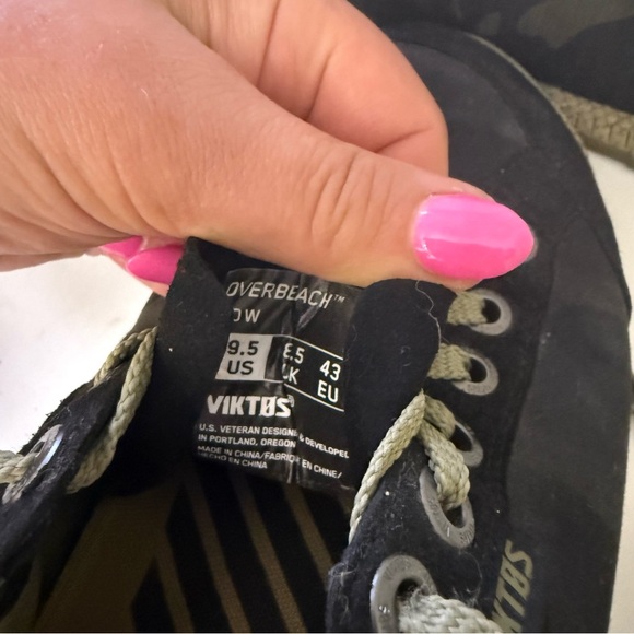 VIKTOS Overbeach Low Shoes Mens Size 9.5 Camo Tactical Sneakers Camouflage - Picture 9 of 9